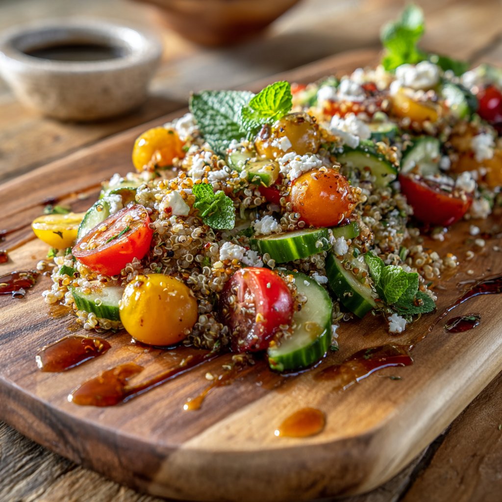 Mouthwatering Mediterranean Quinoa Salad