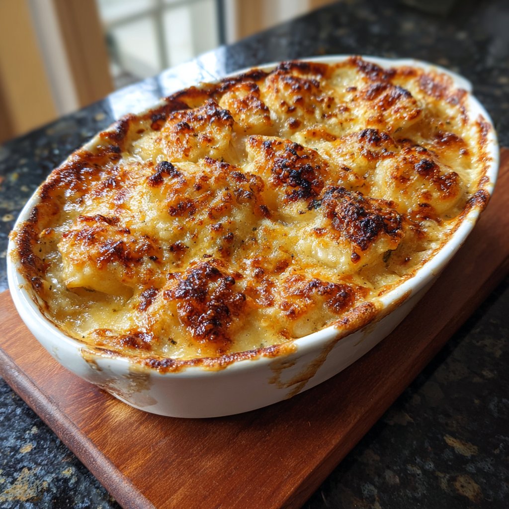 Irish Cheddar Potato Gratin