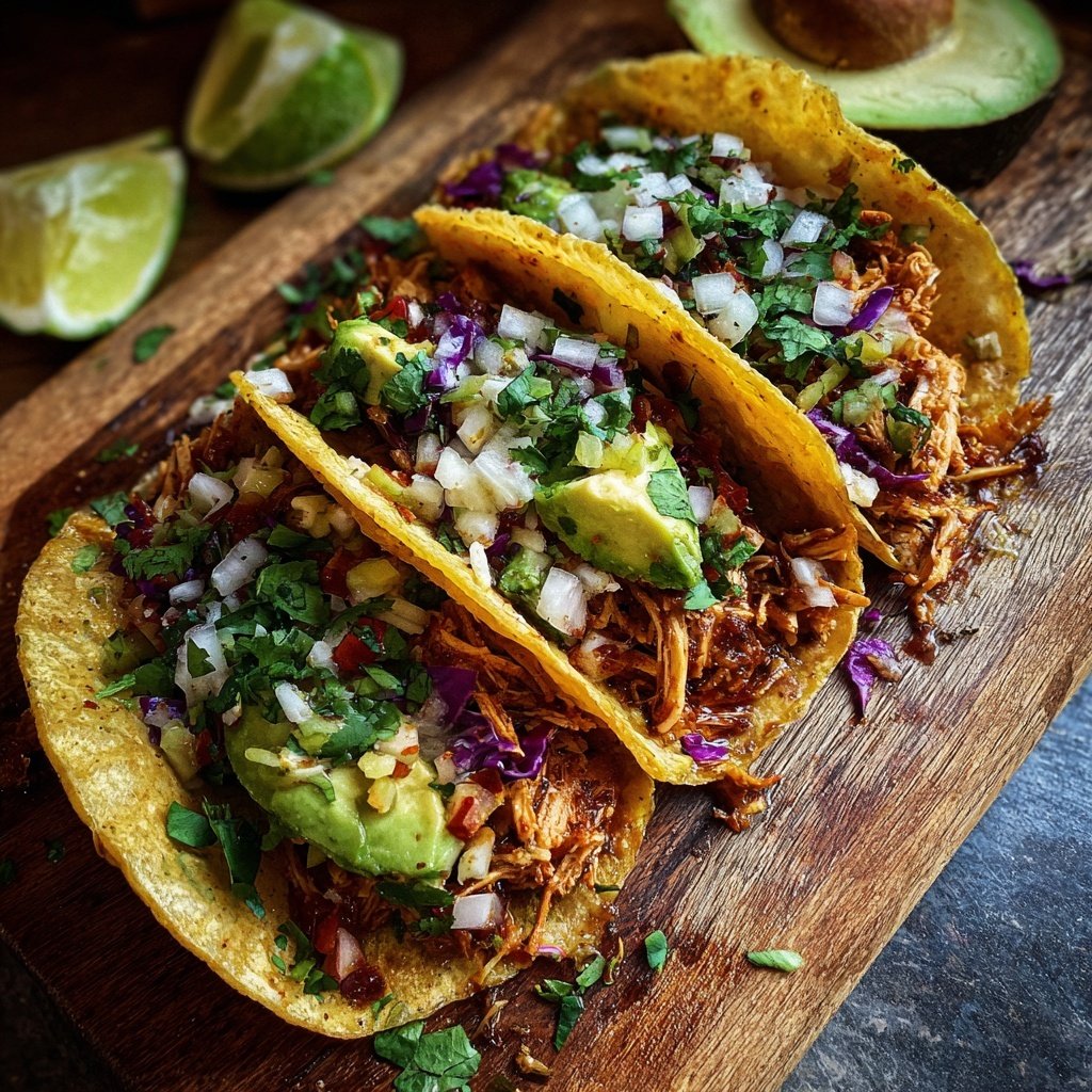 Global Mexican Chicken Tacos