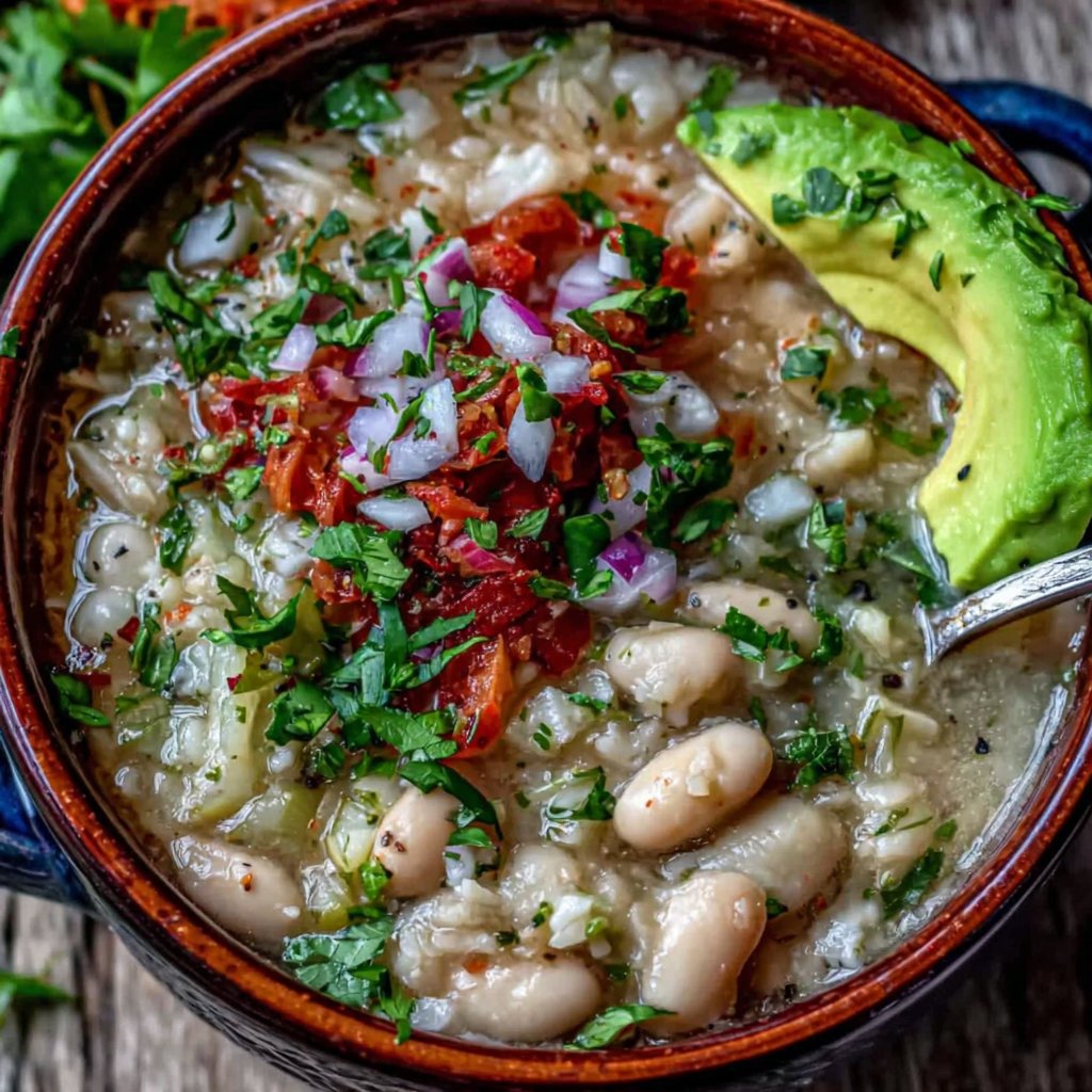 White Bean Chili Bowl