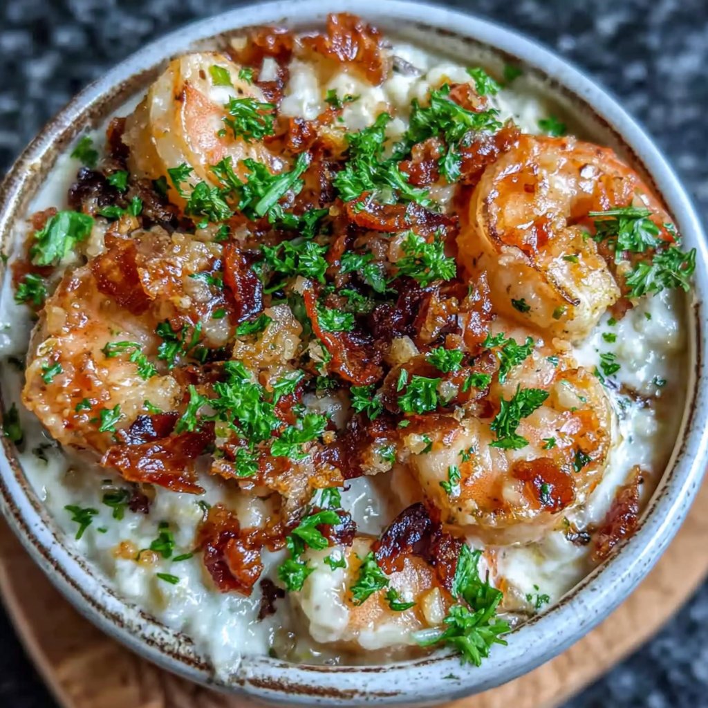 Creamy Garlic Shrimp