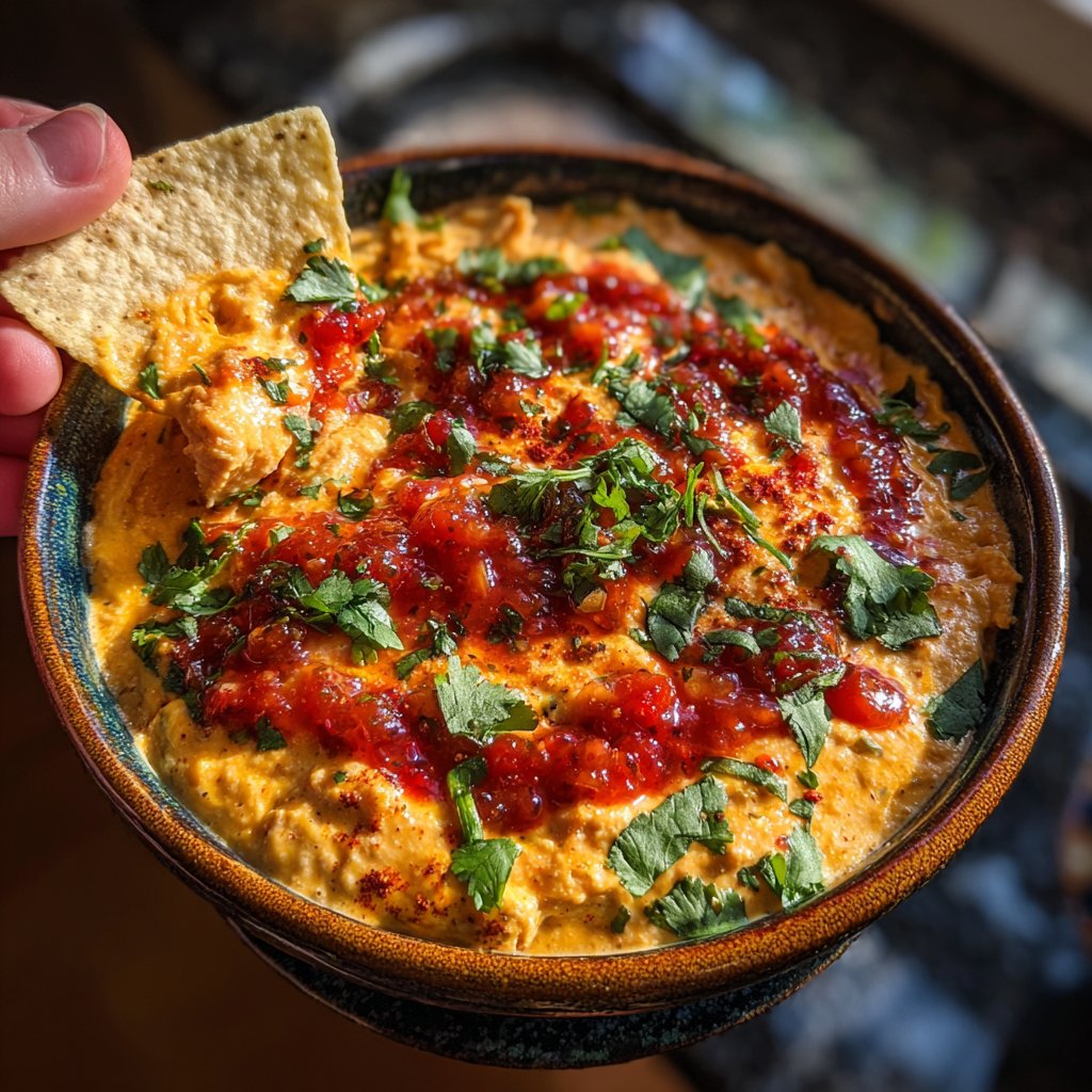 Creamy Taco Salmon Dip