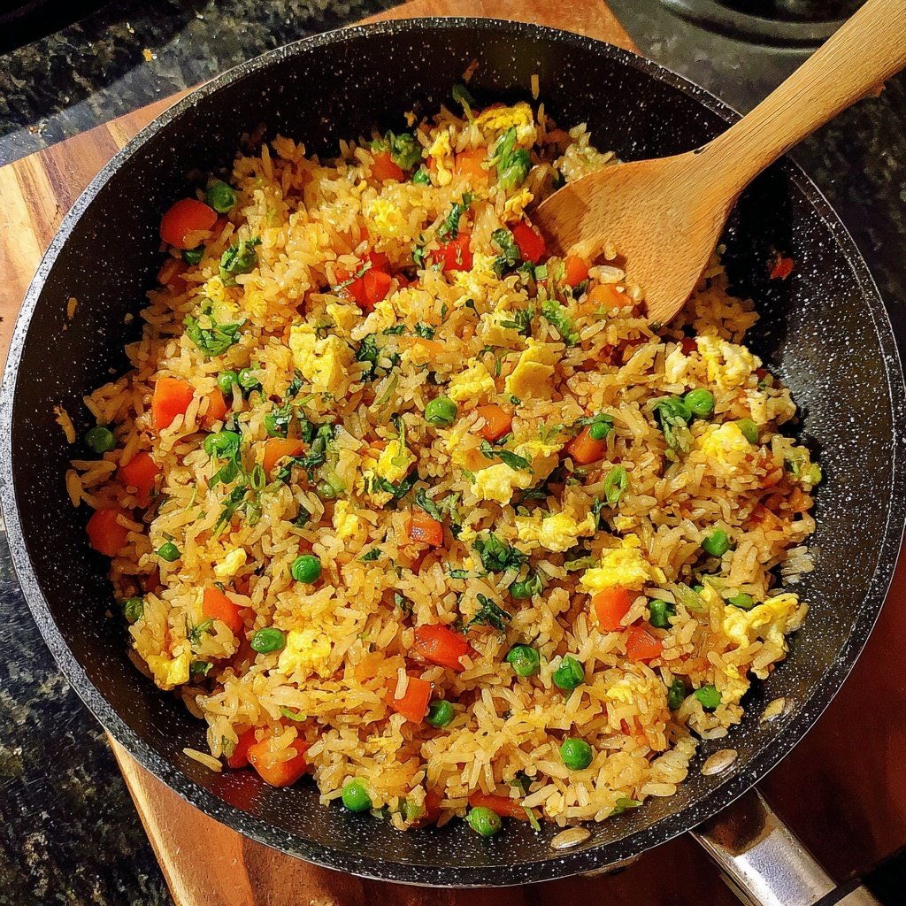 Quick 10 Minute Egg Fried Rice