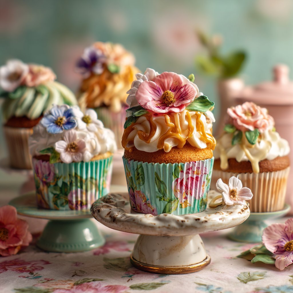 Floral Dreamland Cupcake Collection