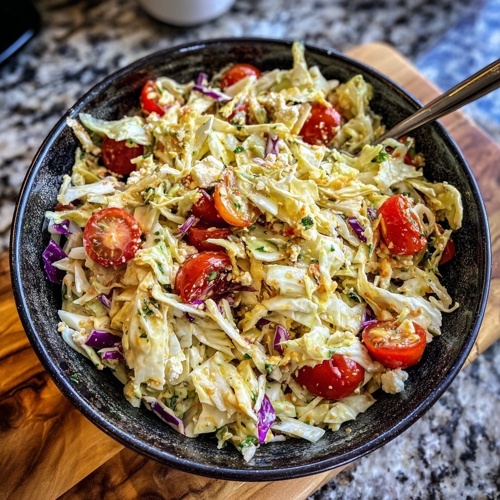 Tangy Mediterranean Slaw
